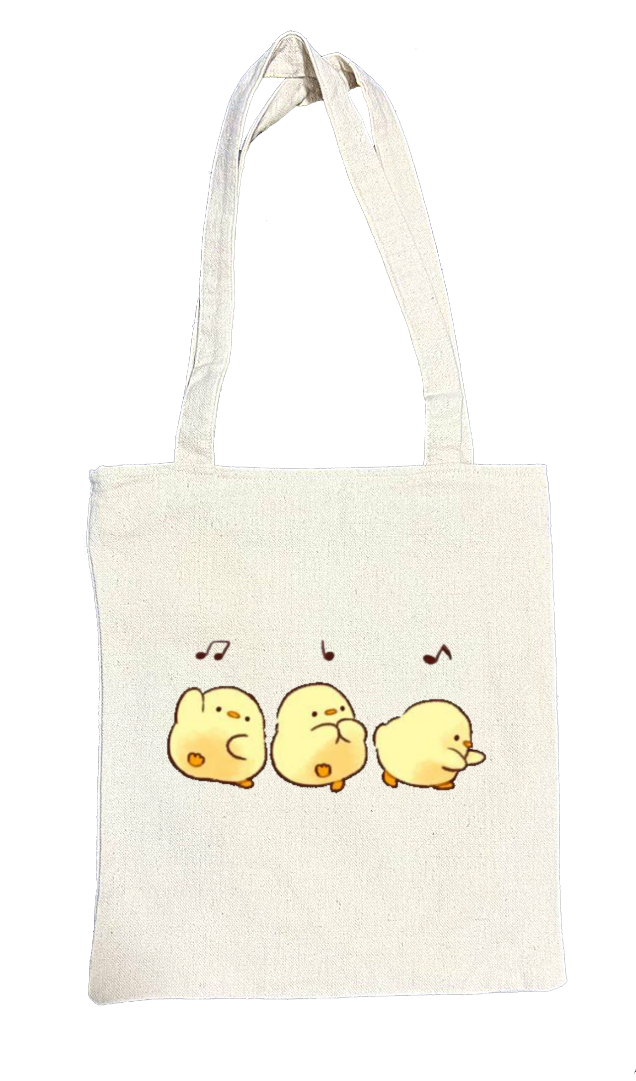 duck tote bag beige 22