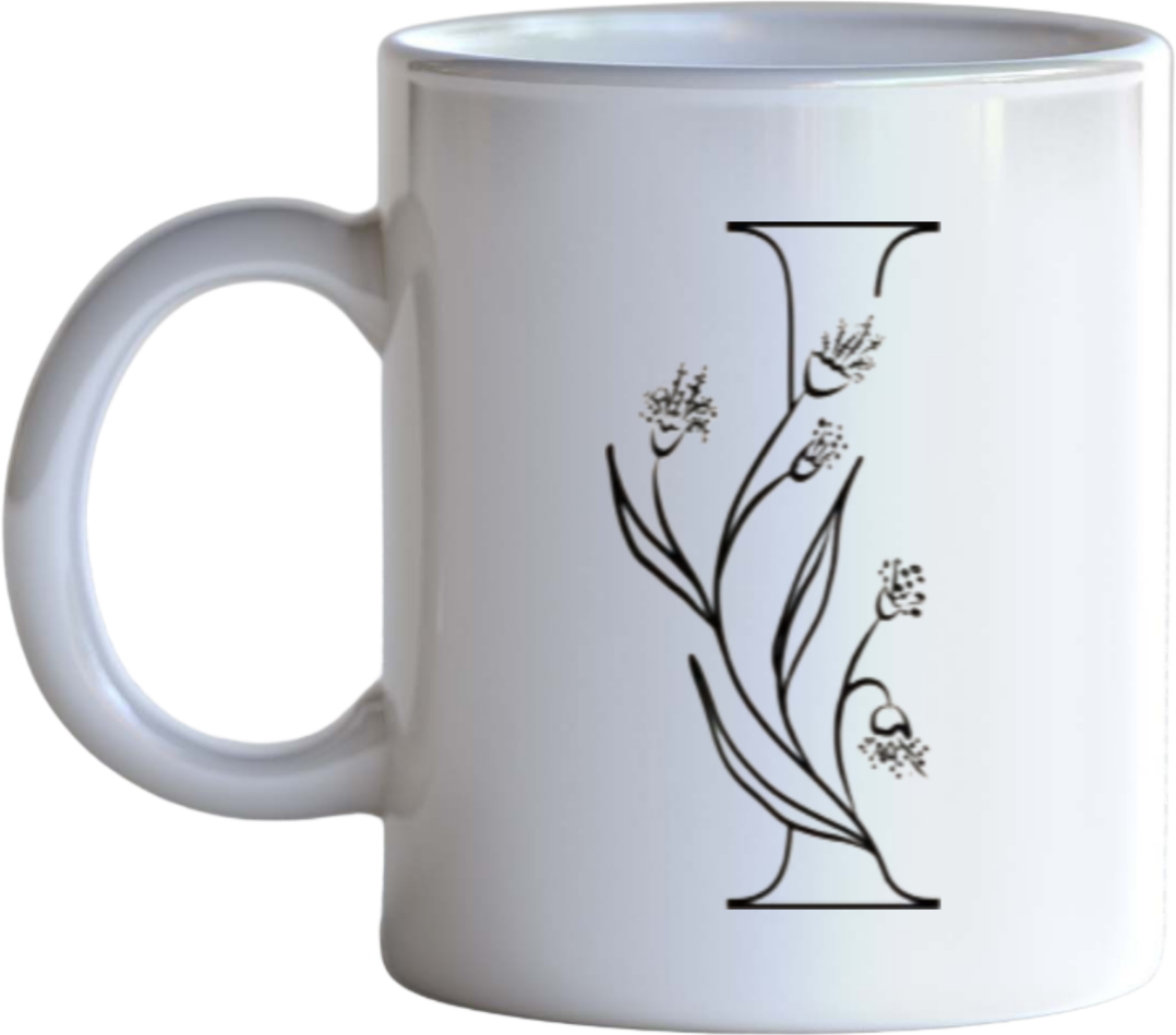 vector letter Mug l 22