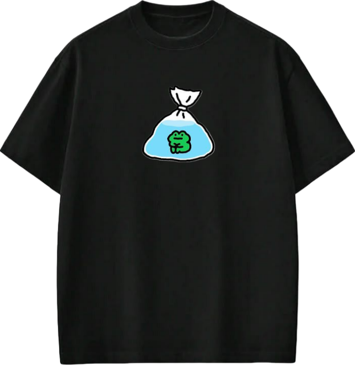 Frog One Size t- shirt Black 22