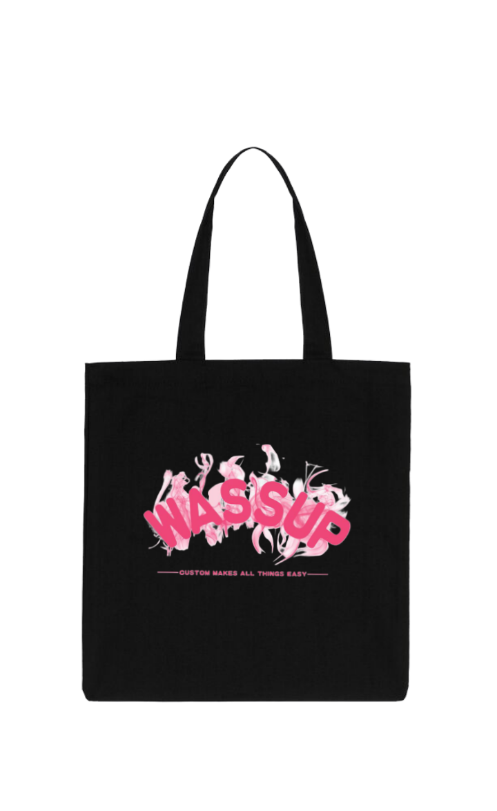 Wassup tote bag Black 81