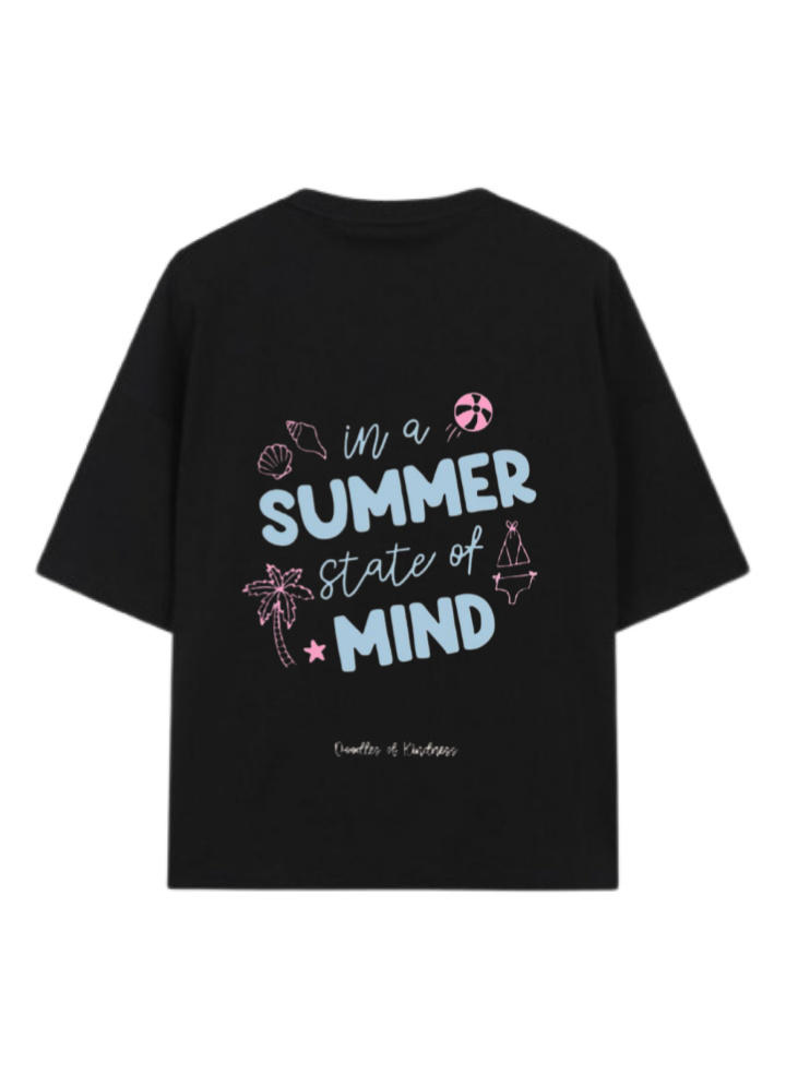 Summer Vibes t- shirt Black Back 22