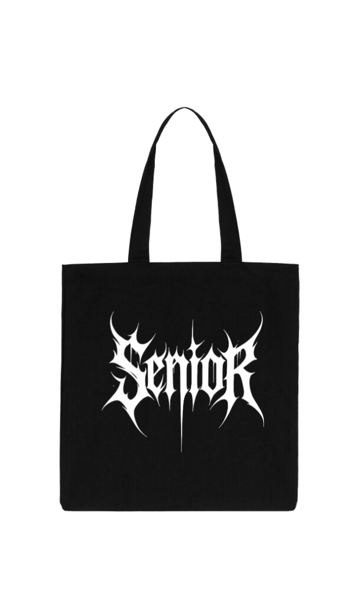 Goth tote bag Black 22