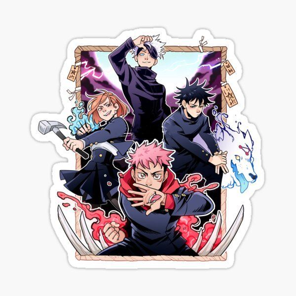 Jujutsu Kaisen sticker