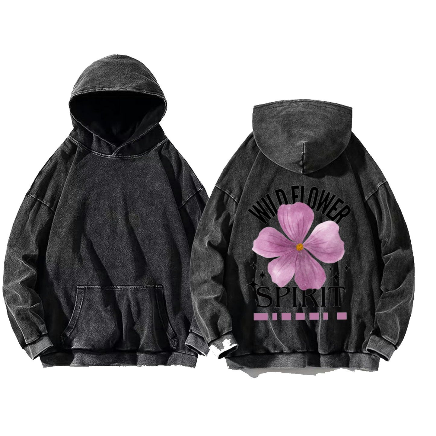 WILDFI LOWER One Size hoodie Washed Back 23