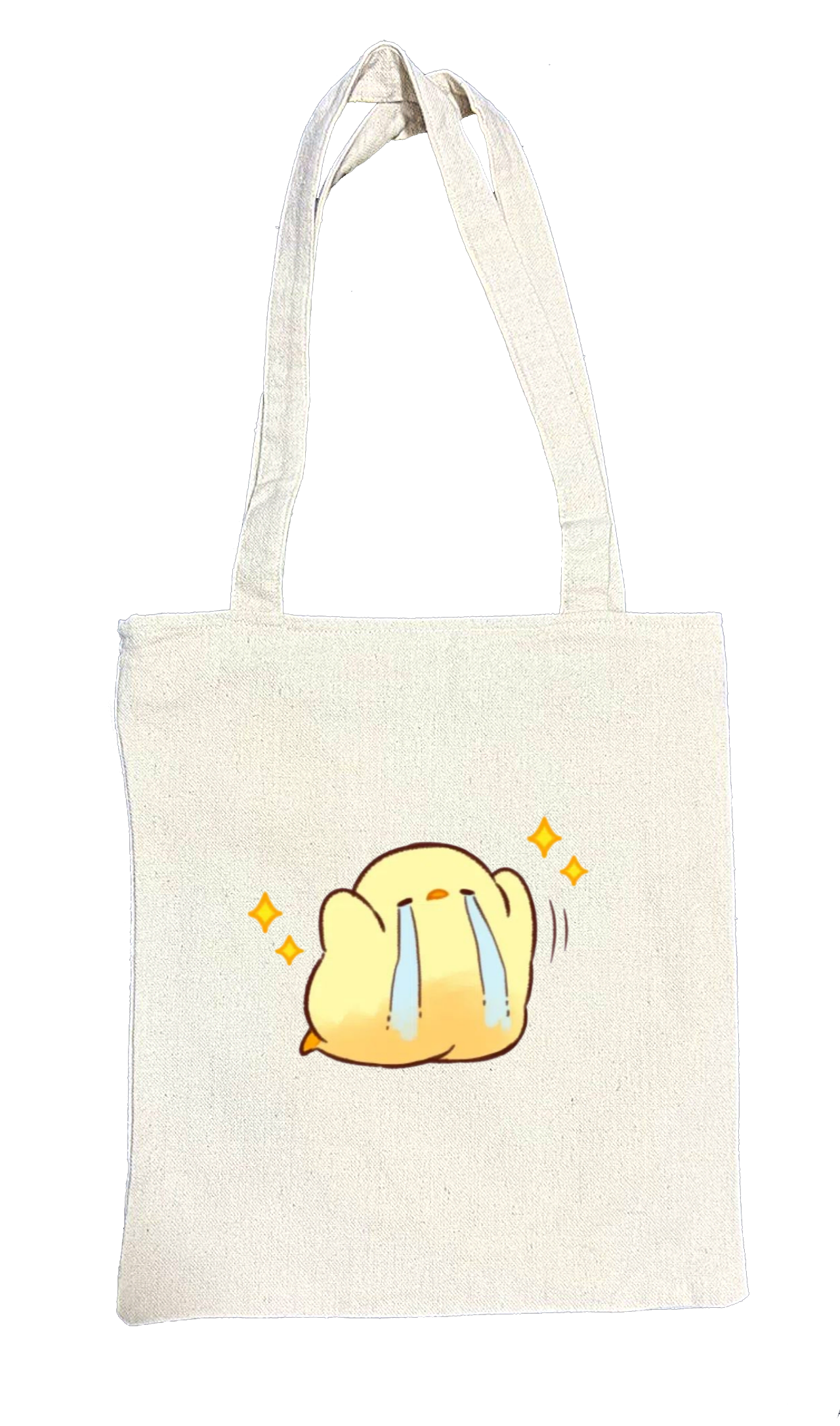 duck tote bag beige 23