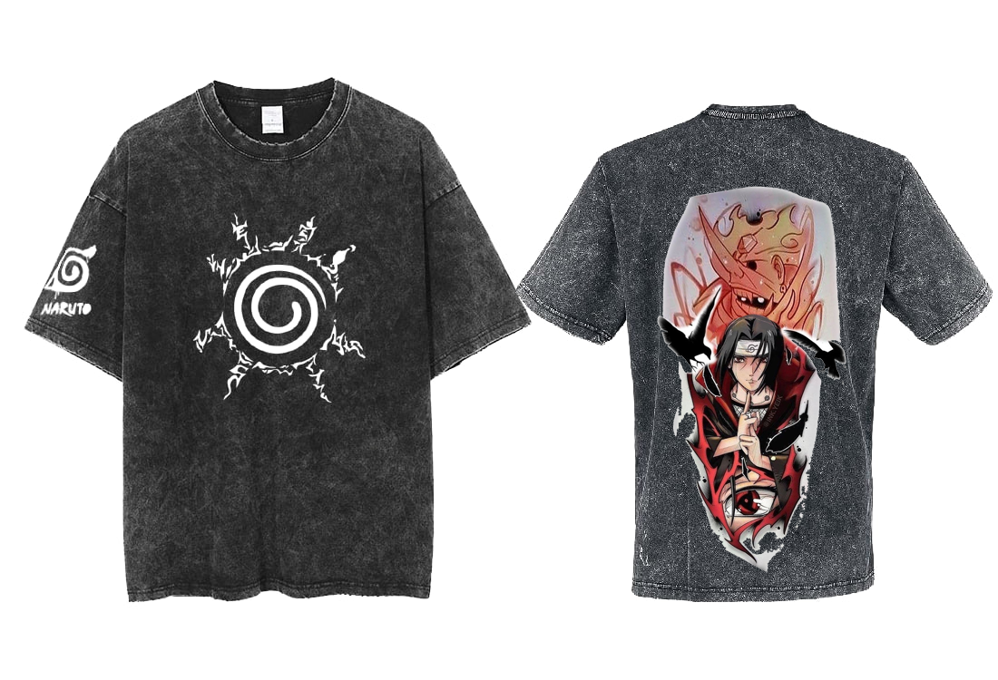 Naruto Shippuden t- shirt One Size Washed Back 23