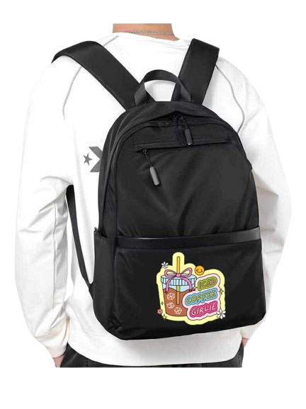 Iced coffee girlie School Back bag bag 23