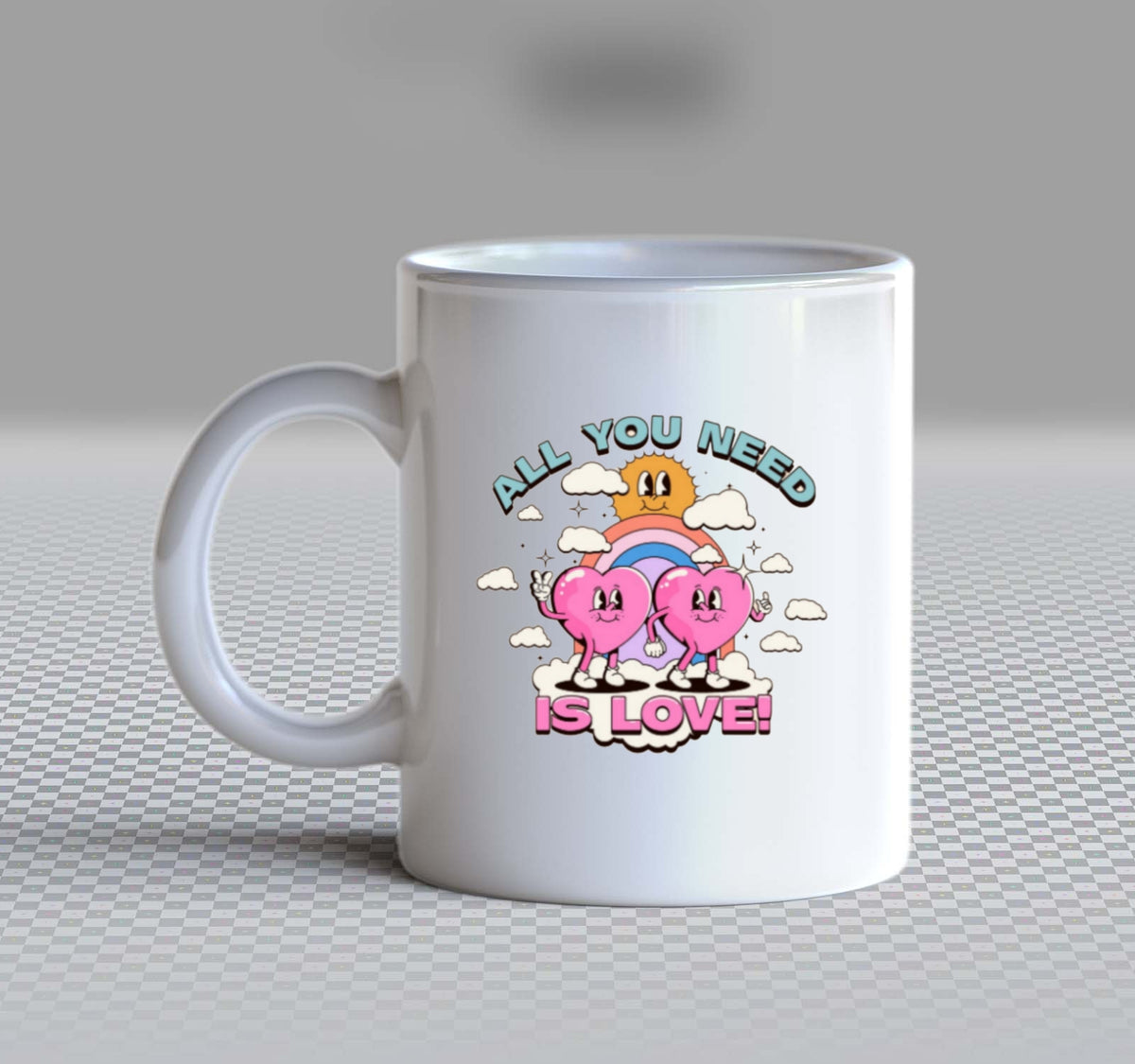 ALL YOU NEED Mug White 100