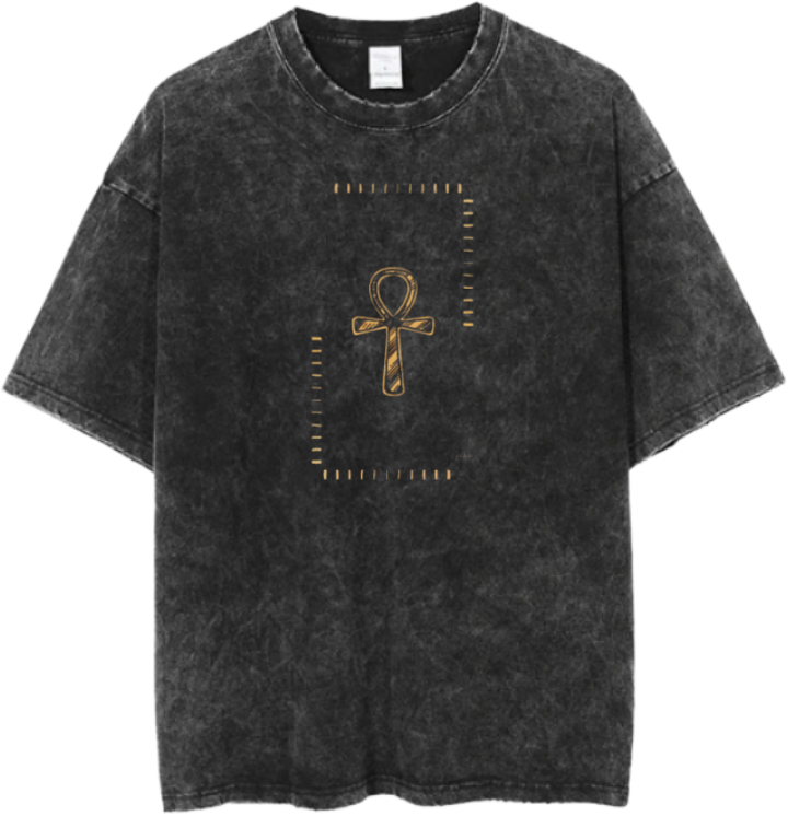 Egypt t- shirt Over Size Washed 23