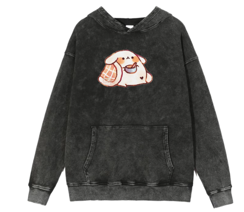 bunny Oversize Hoodie Washed 23