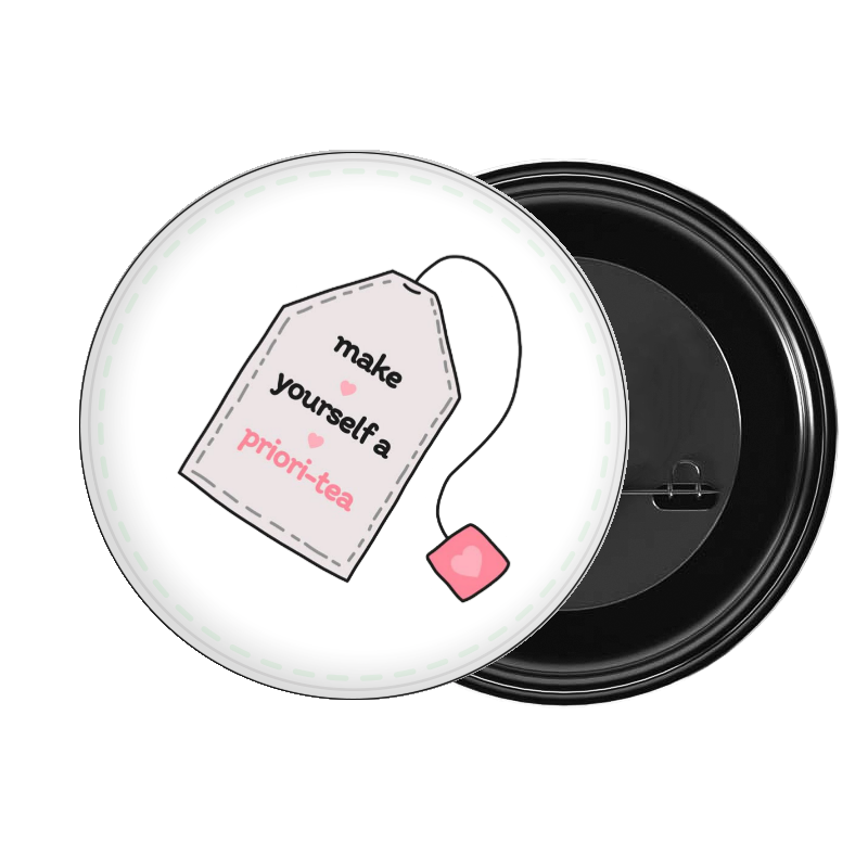 brooch make yourself a priori-tea 245