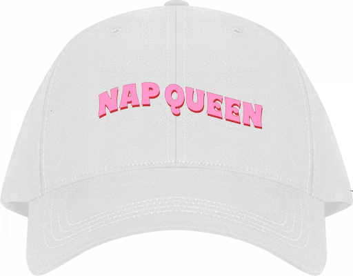 NAP QUEEN Baseball cap White 244