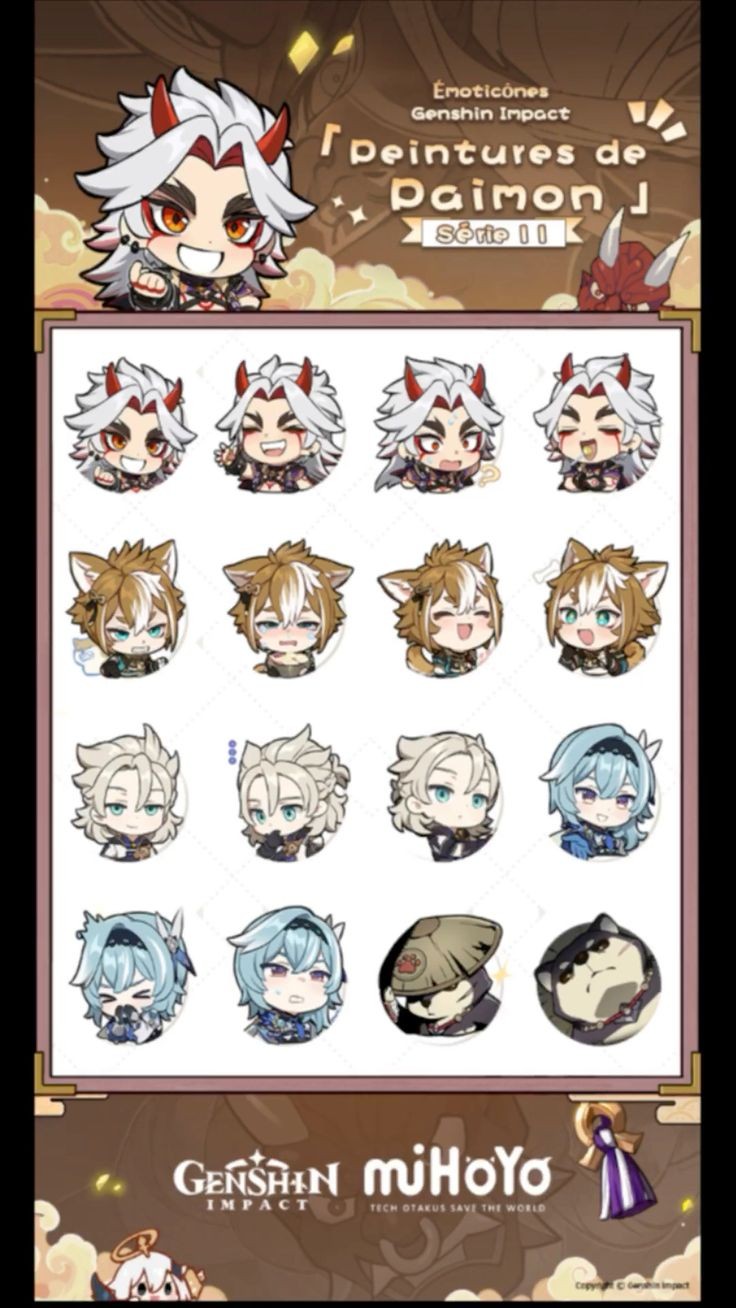 Genshin Impact Sticker 24