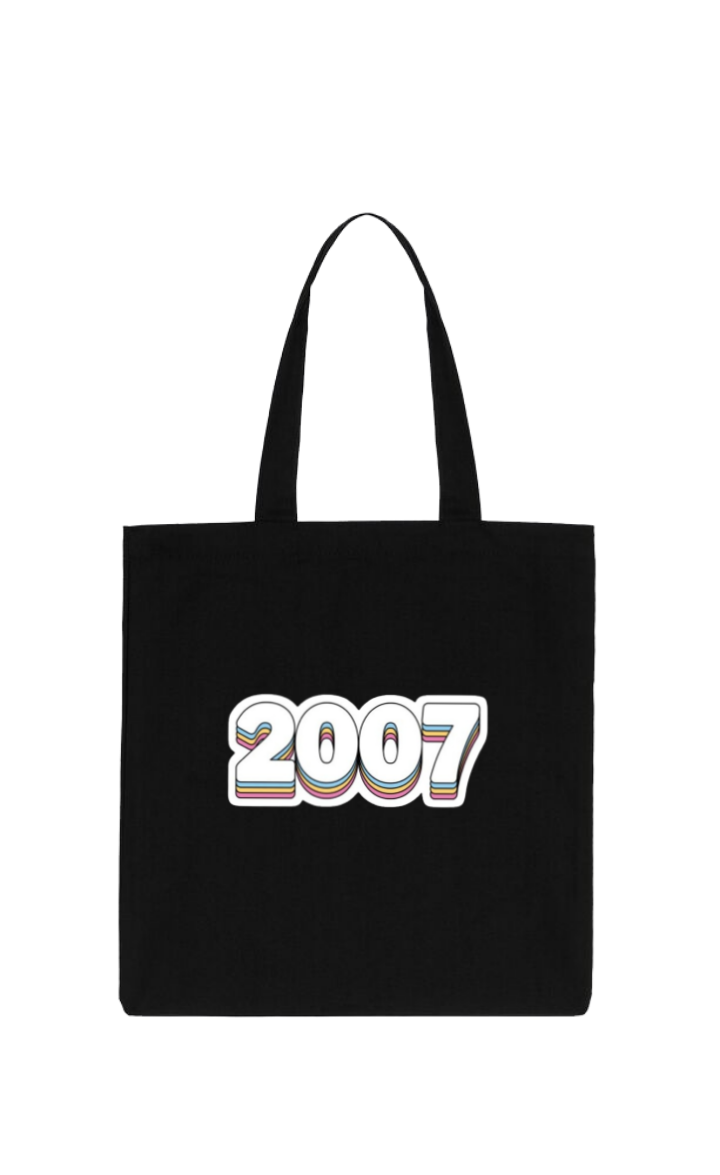age tote bag Black 2007