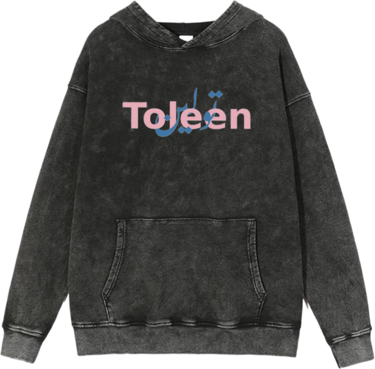 names One Size hoodie Washed Toleen 24