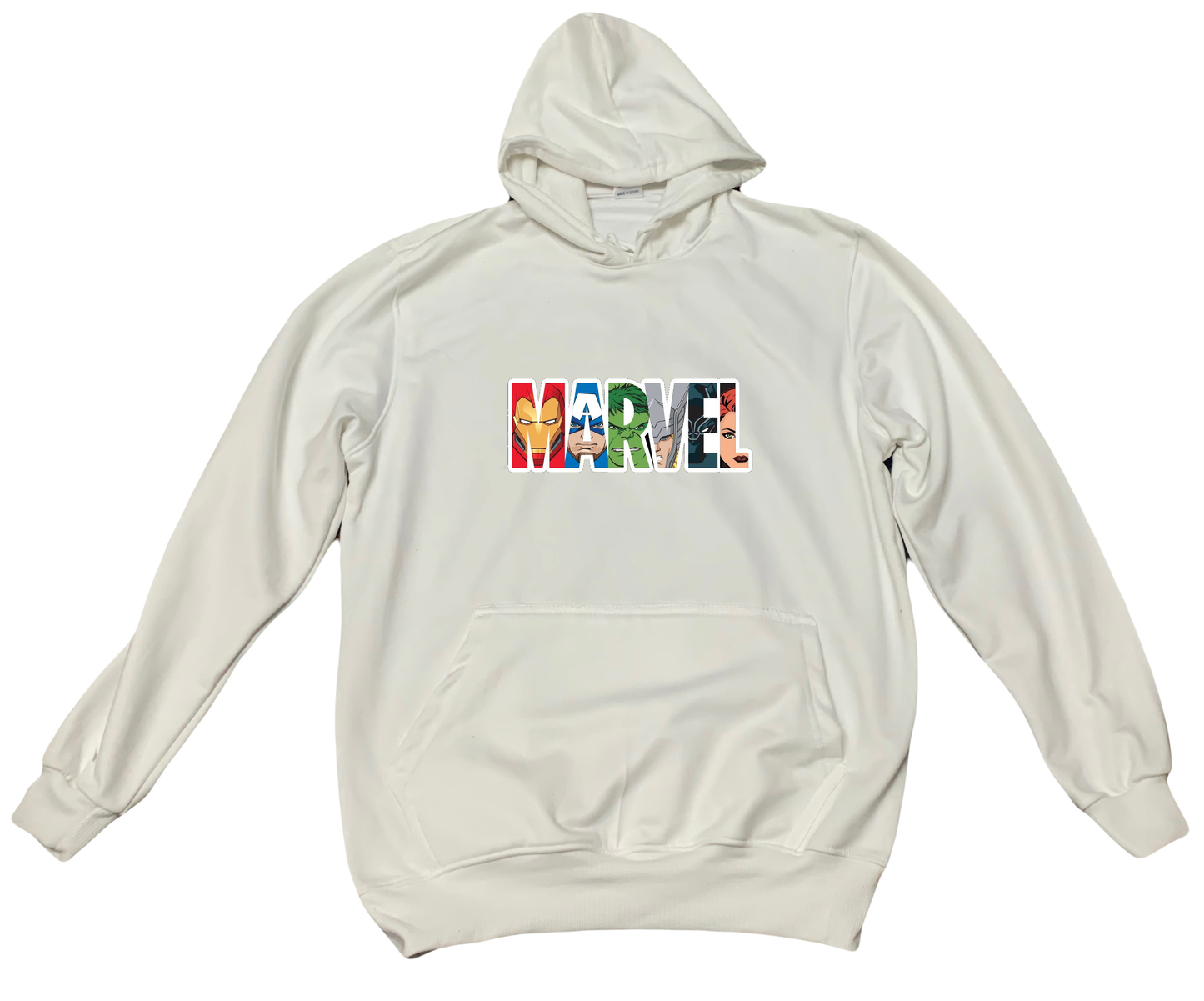 Marvel One Size hoodie White 24