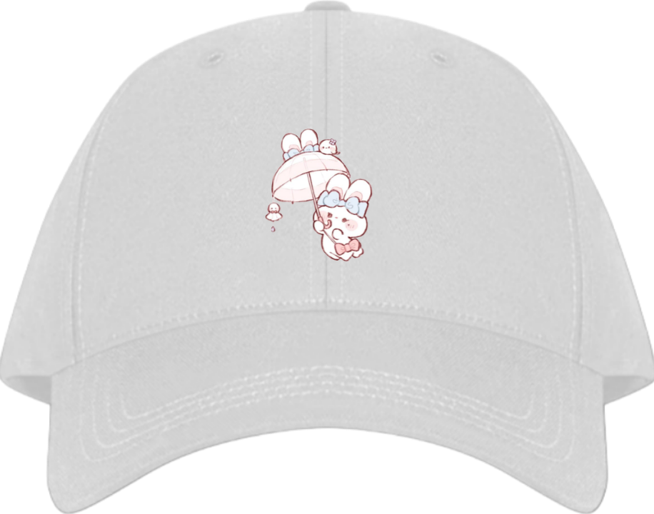 bunny Baseball cap White 24