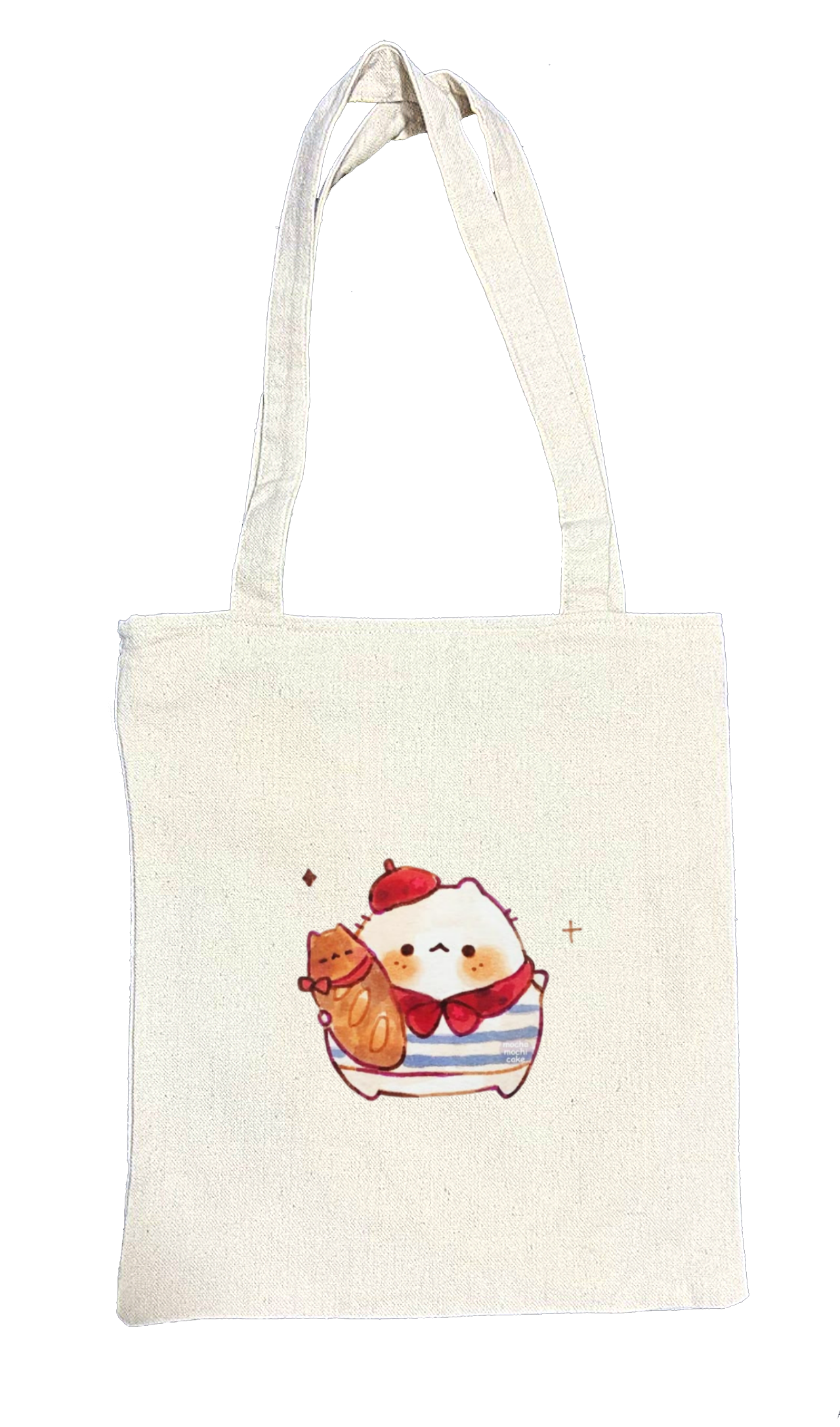 bunny tote bag White 24