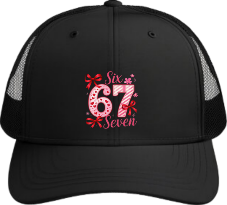 67 designs Baseball cap Black 24