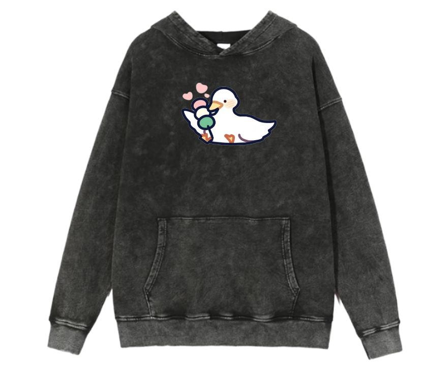 duck Oversize Hoodie Washed 24