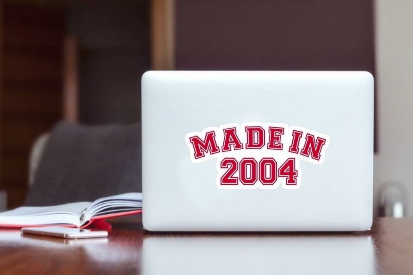 age Laptop Sticker 2004