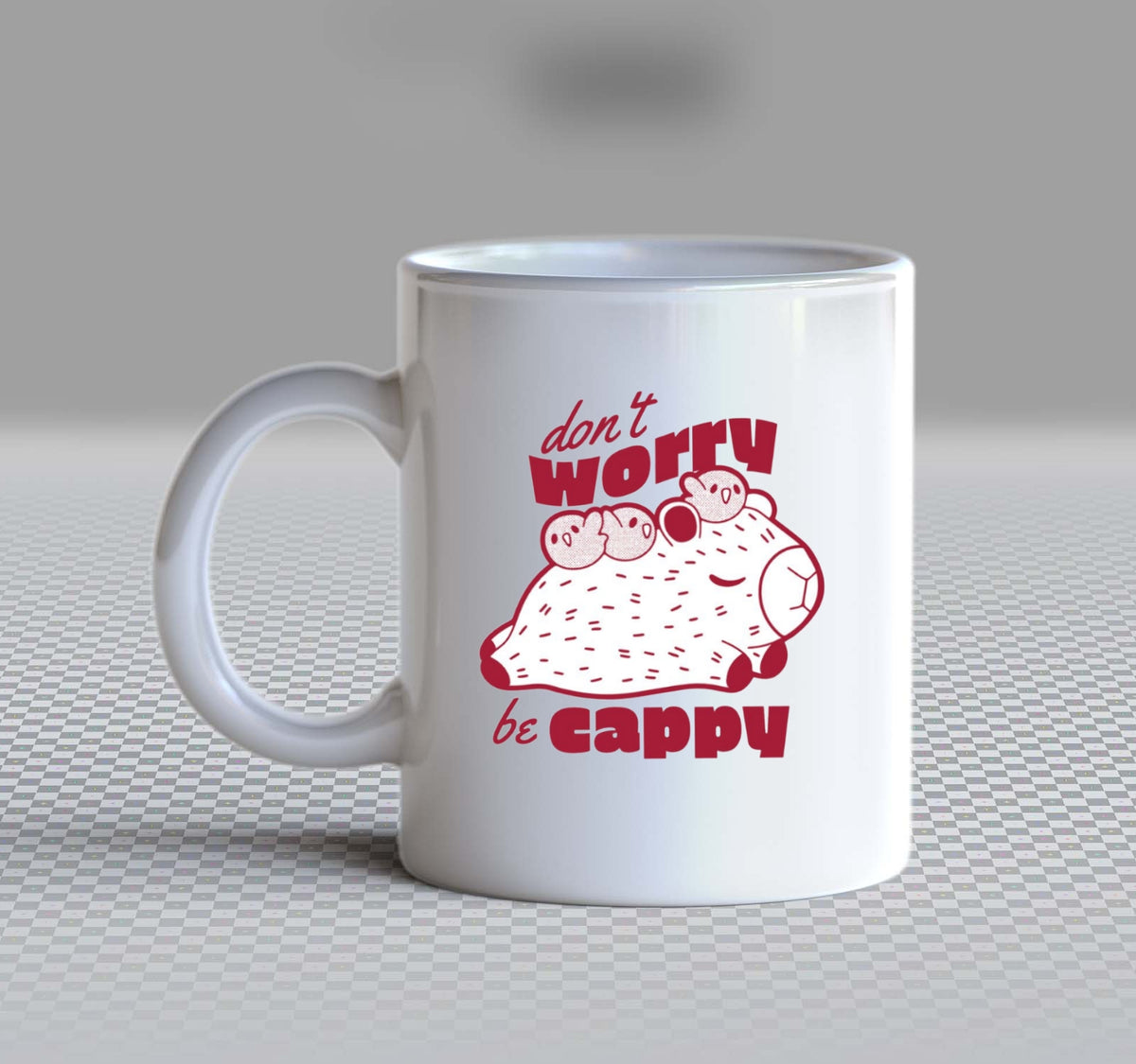 worry Mug White 101