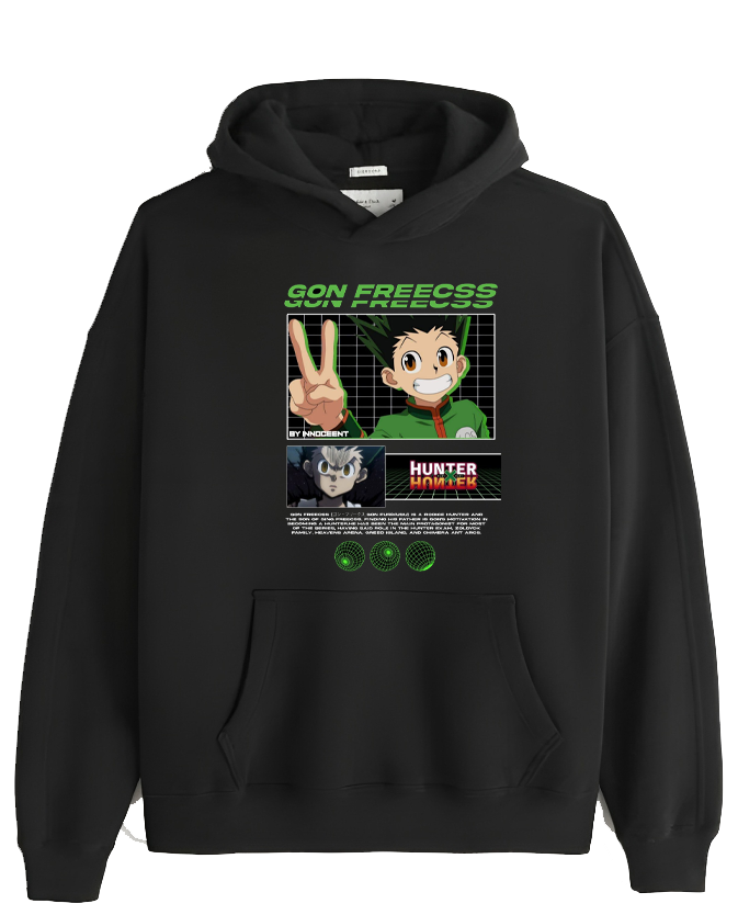 Hunter × Hunter One Size hoodie Black 40