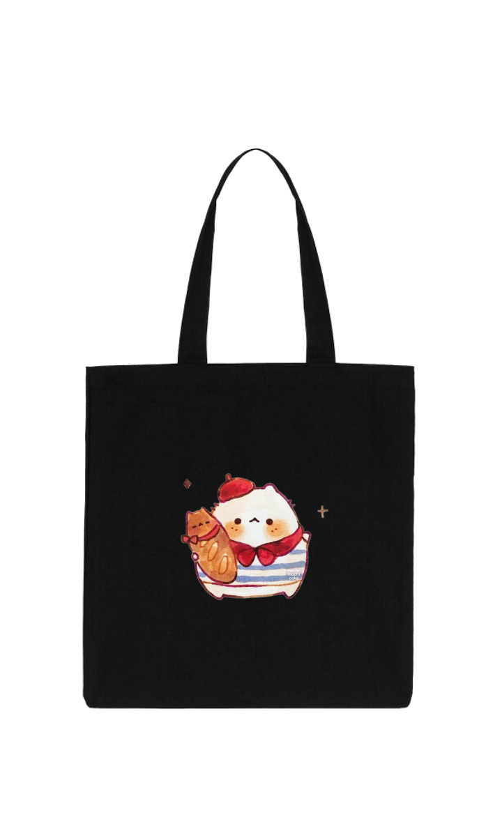 bunny tote bag White 24