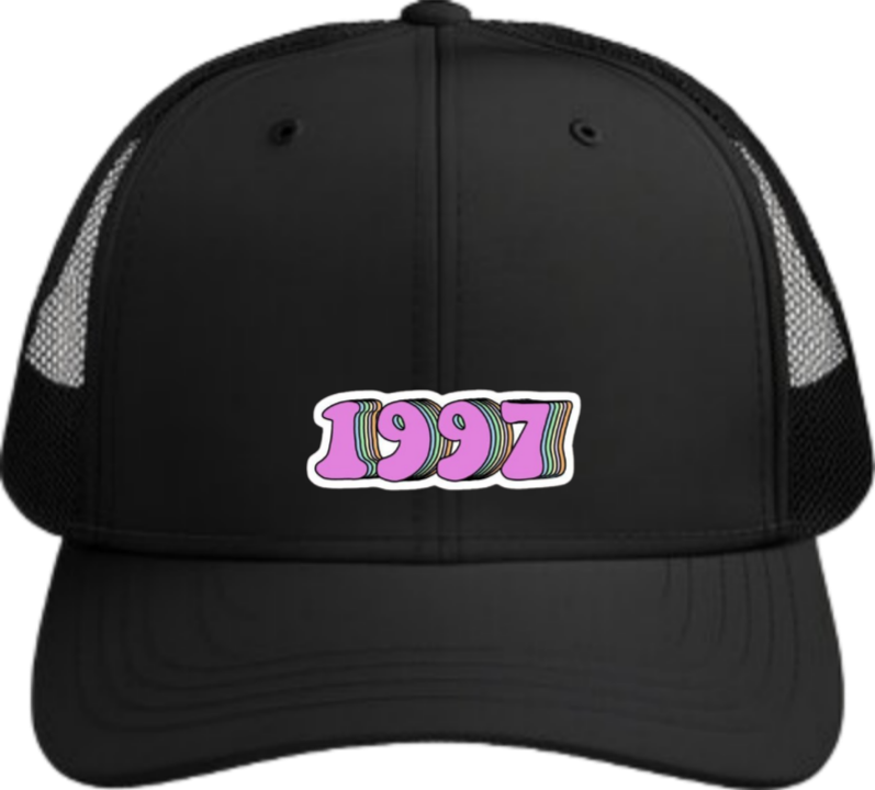age Baseball cap Black 1997