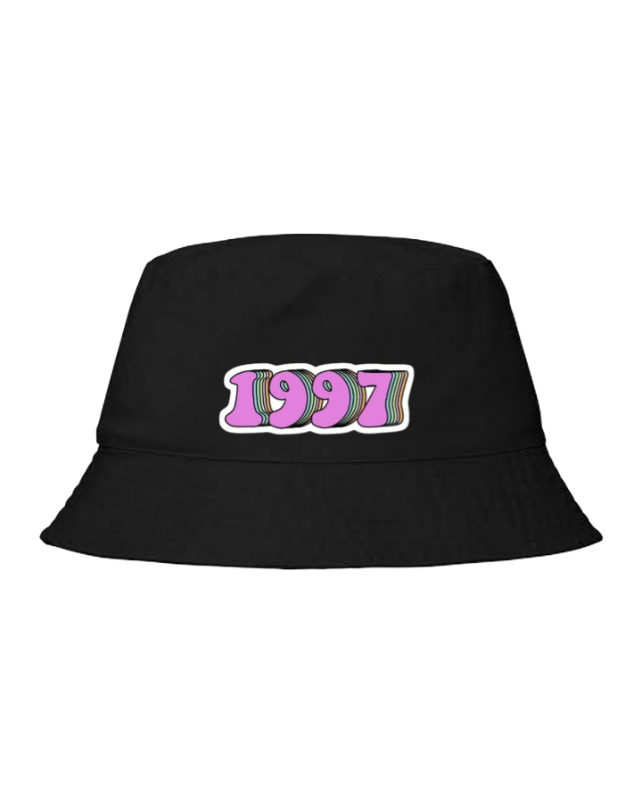 age Bucket hat Fishman hat cap Black 1997