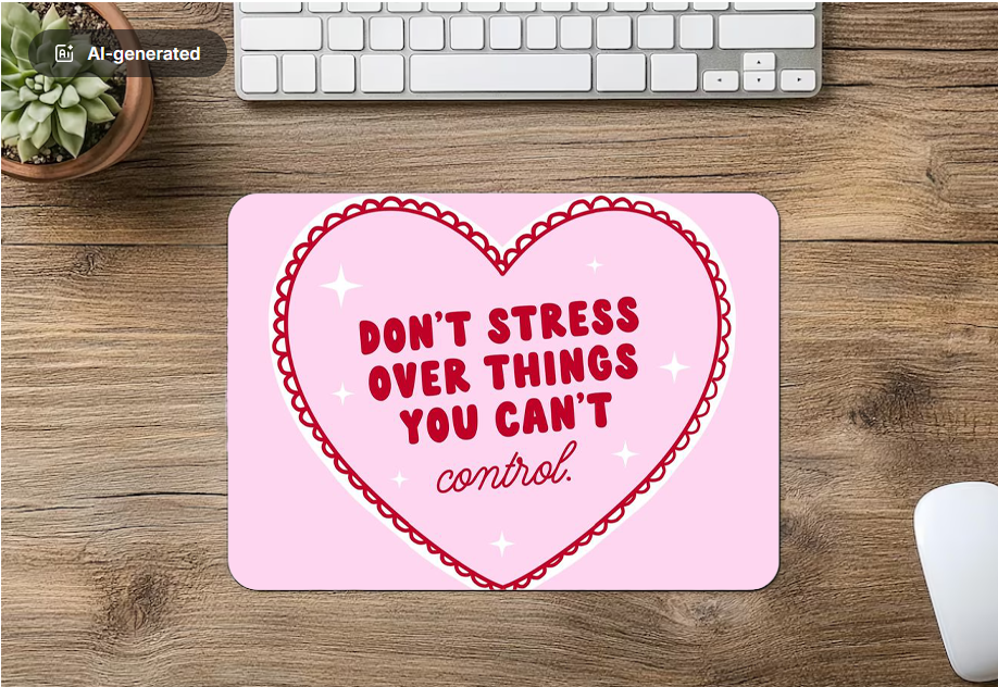 Mouse Pad DON'T STRESS OVER THINGS YOU CAN'T