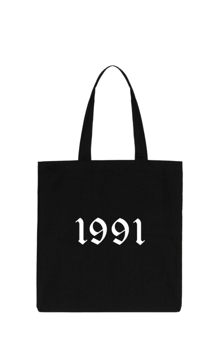 age tote bag Black 1991