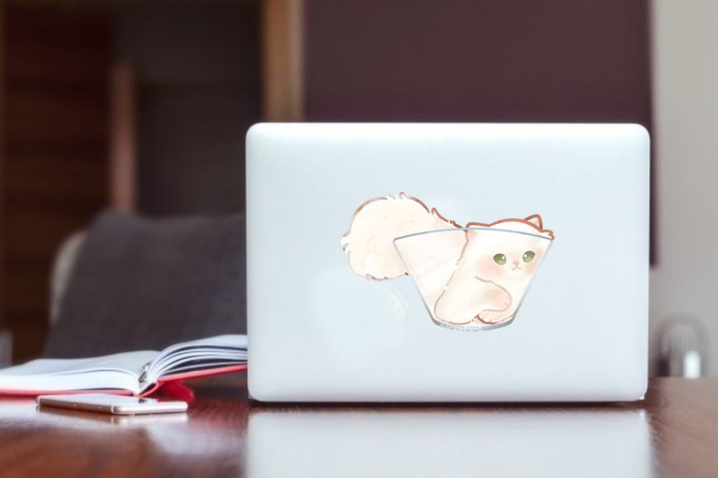 cat Laptop Sticker 25