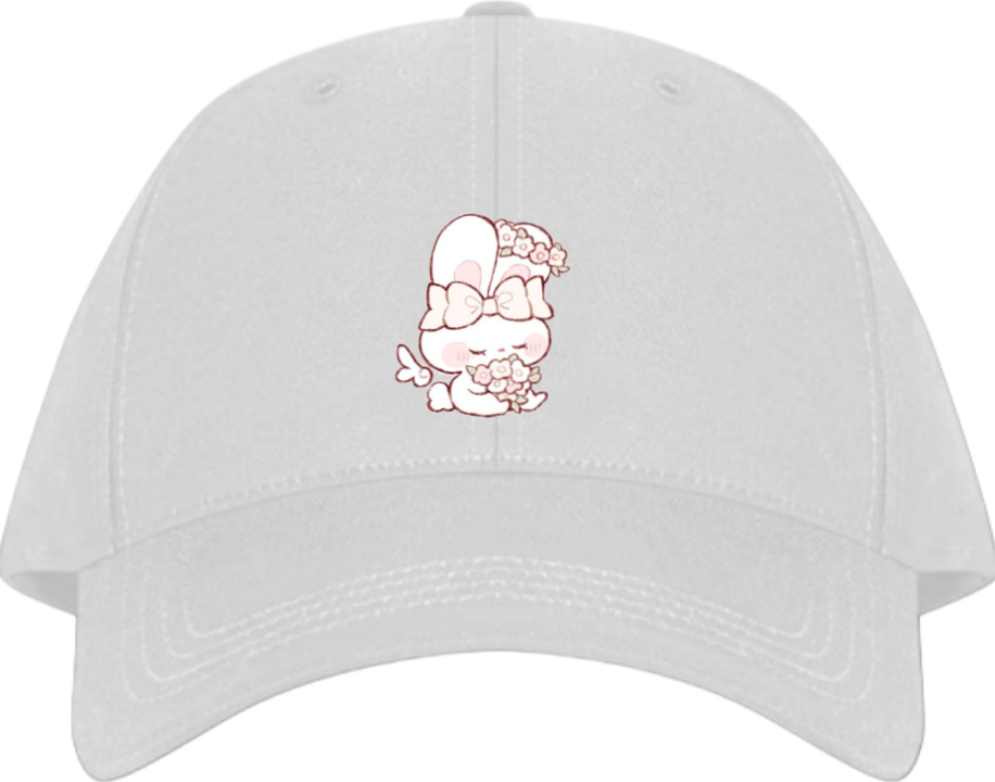 bunny Baseball cap White 25