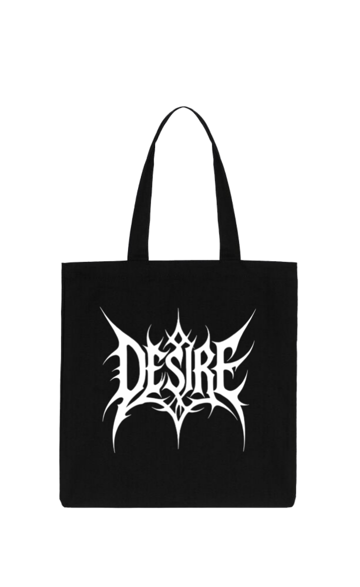 Goth tote bag Black 25