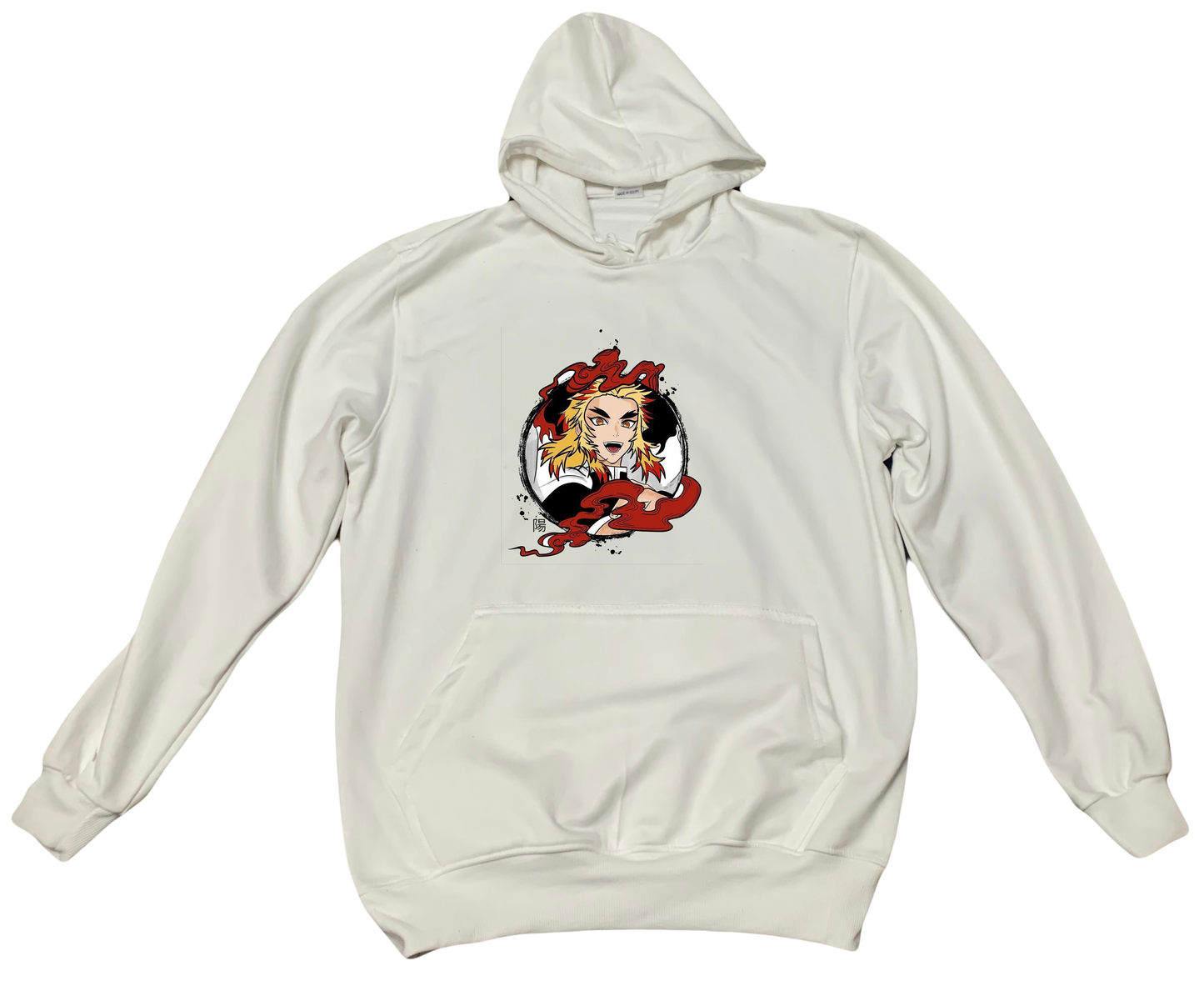 Anime Demon slayer nezuko tanjiro Oversize Hoodie White 25