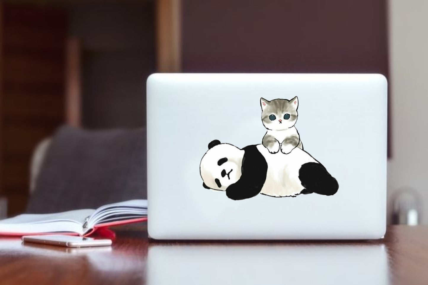 panda Laptop Sticker 25