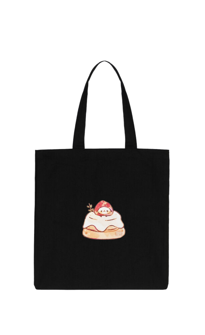 bunny tote bag White 25