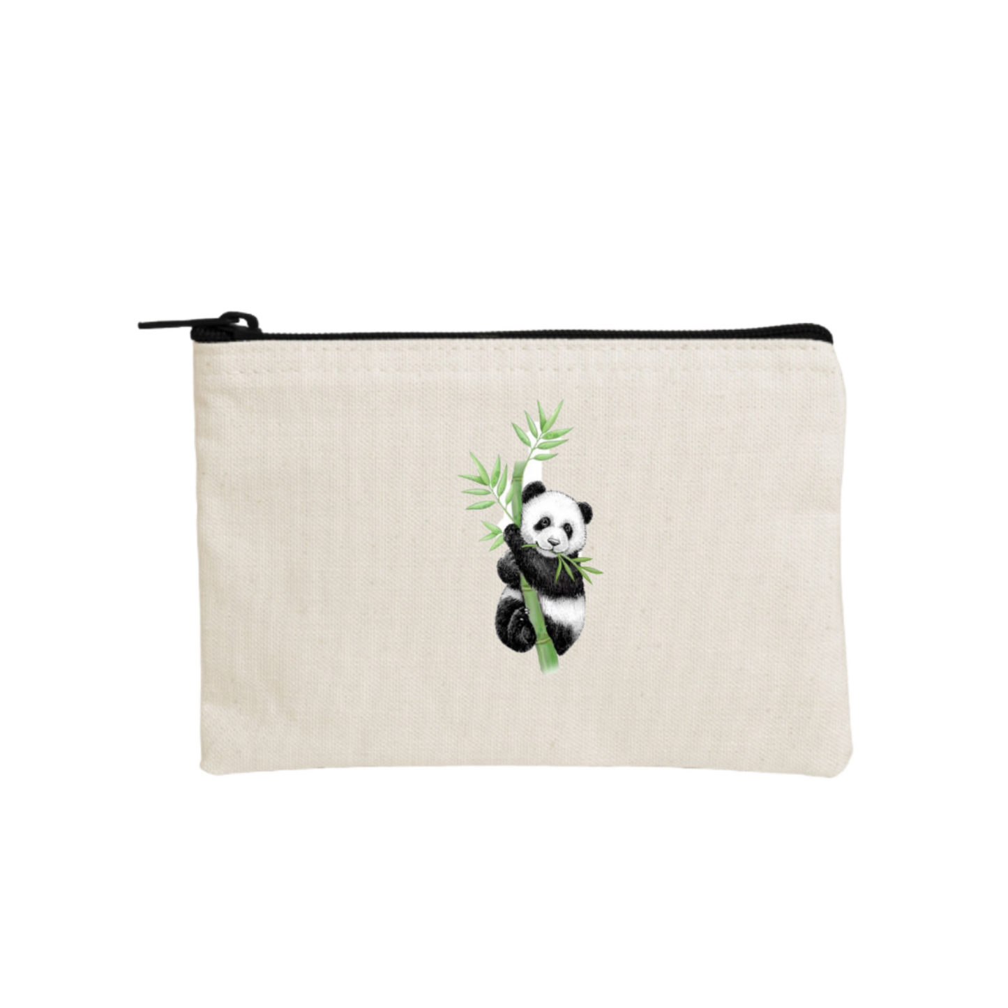 PANDA wallet pencil case Beige 26