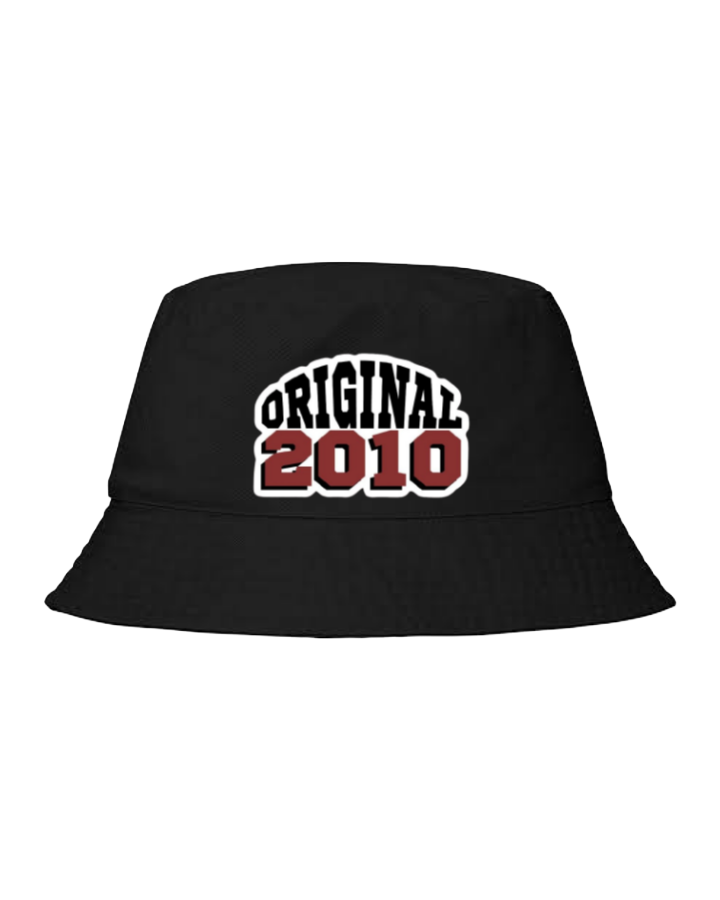 age Bucket hat Fishman hat cap Black 2010
