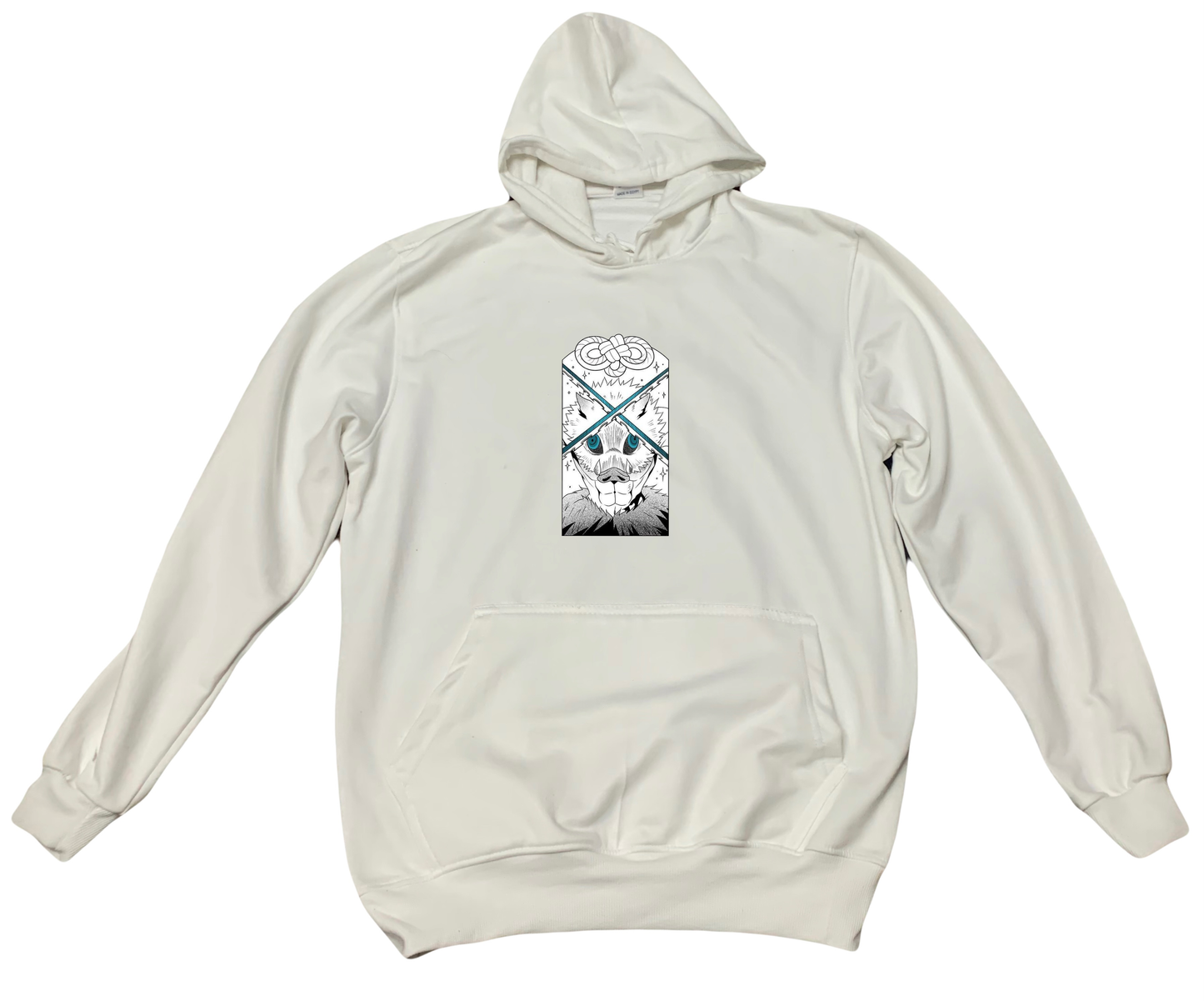 Anime Demon slayer nezuko tanjiro Oversize Hoodie White 26