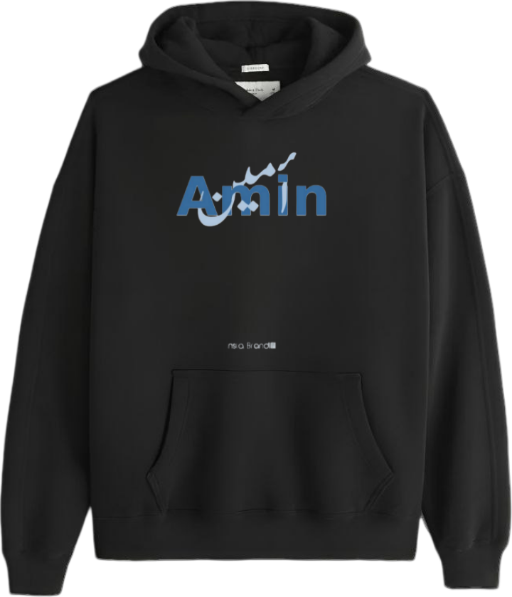 names One Size hoodie Black Amin 26