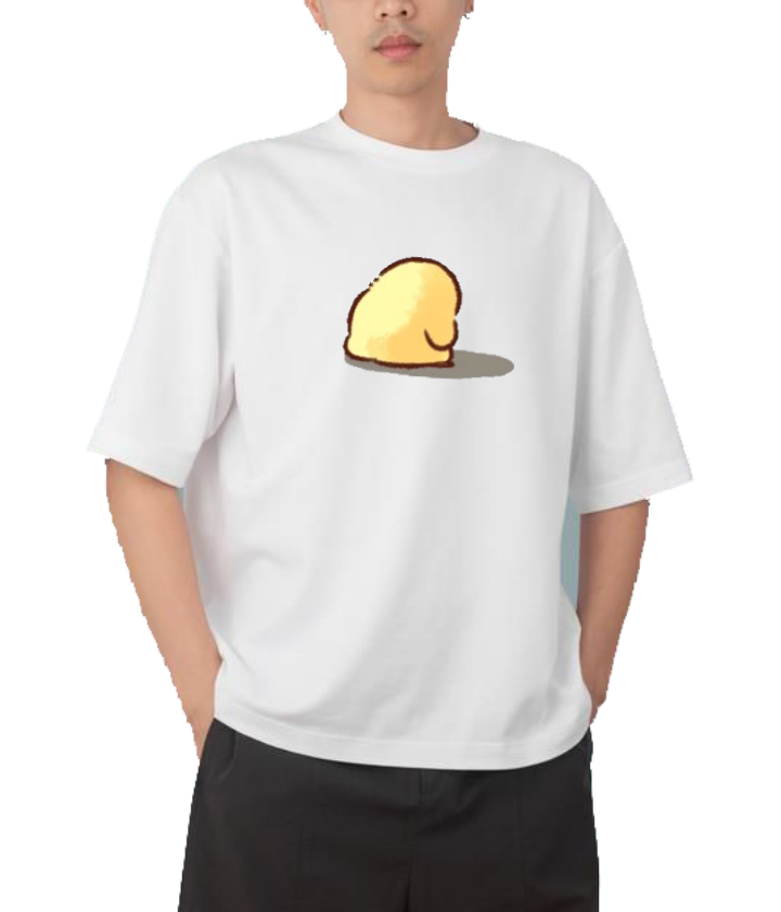 duck One Size t- shirt White 20