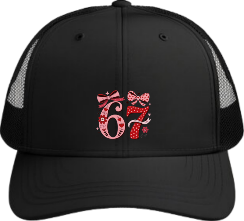 67 designs Baseball cap Black 26