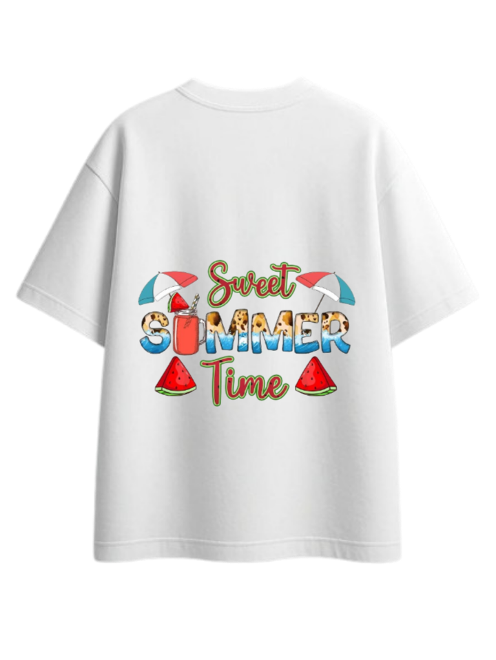Summer Vibes t- shirt White Back 26