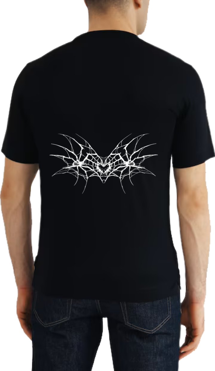 Goth t- shirt Black Back 26
