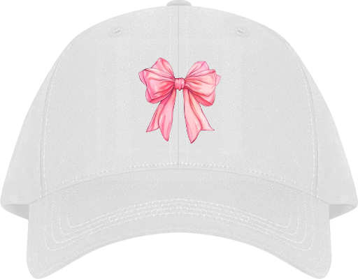 Baseball cap White Bow 26