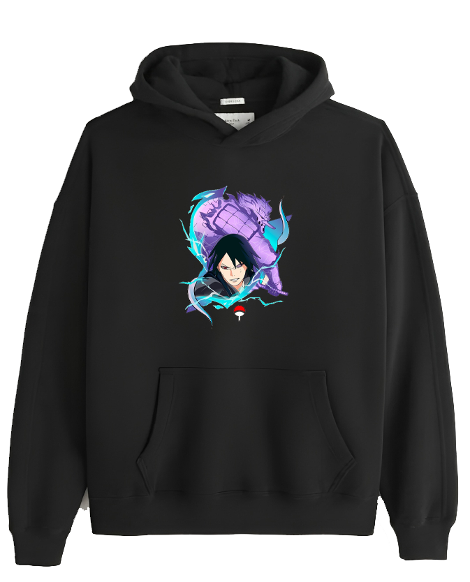 Naruto Shippuden One Size hoodie Black 66