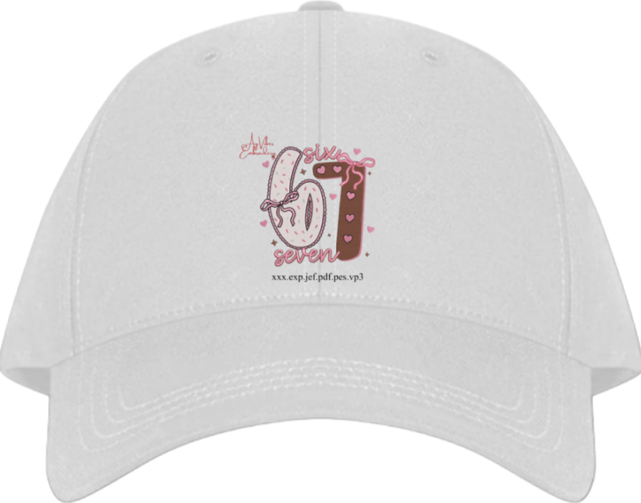 67 designs Baseball cap White 26