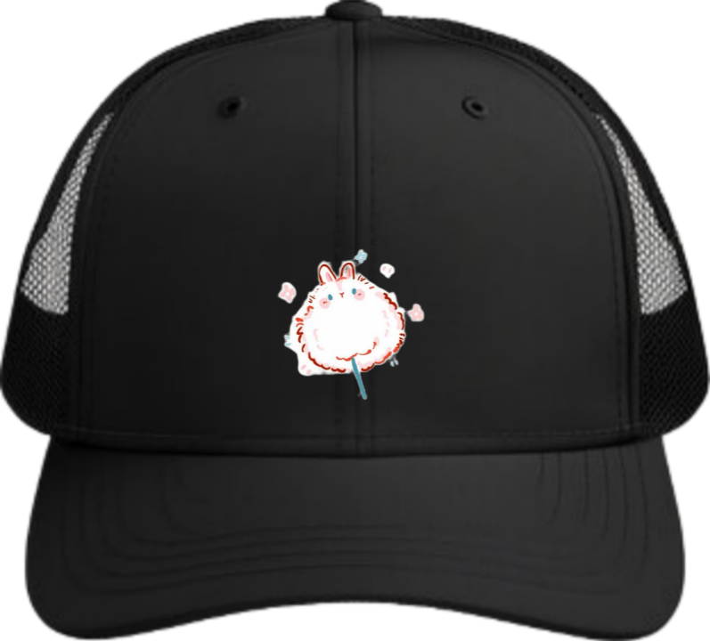 bunny Baseball cap Black 26